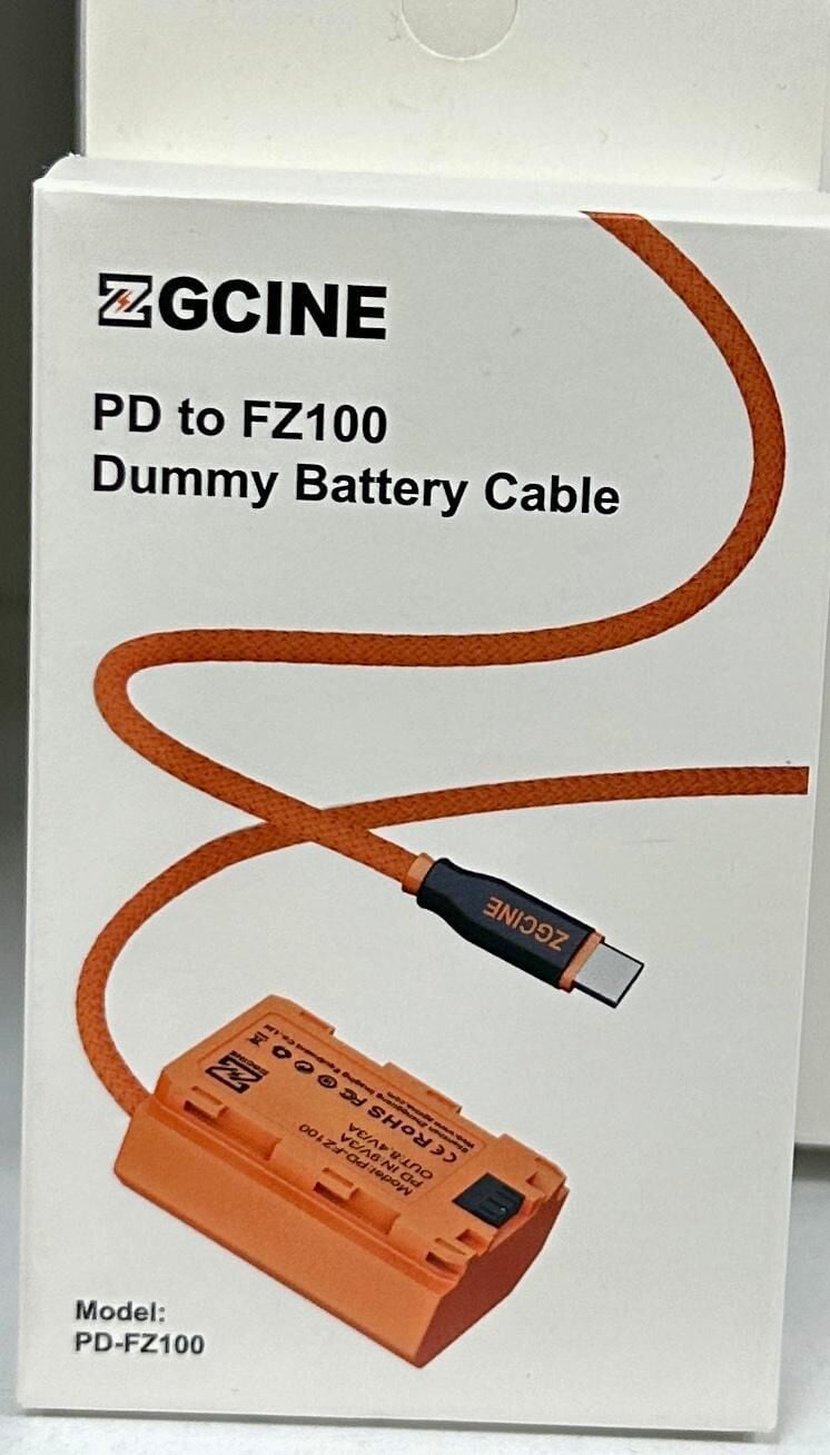 Zgcine PD to FZ100 Dummy Battery Cable