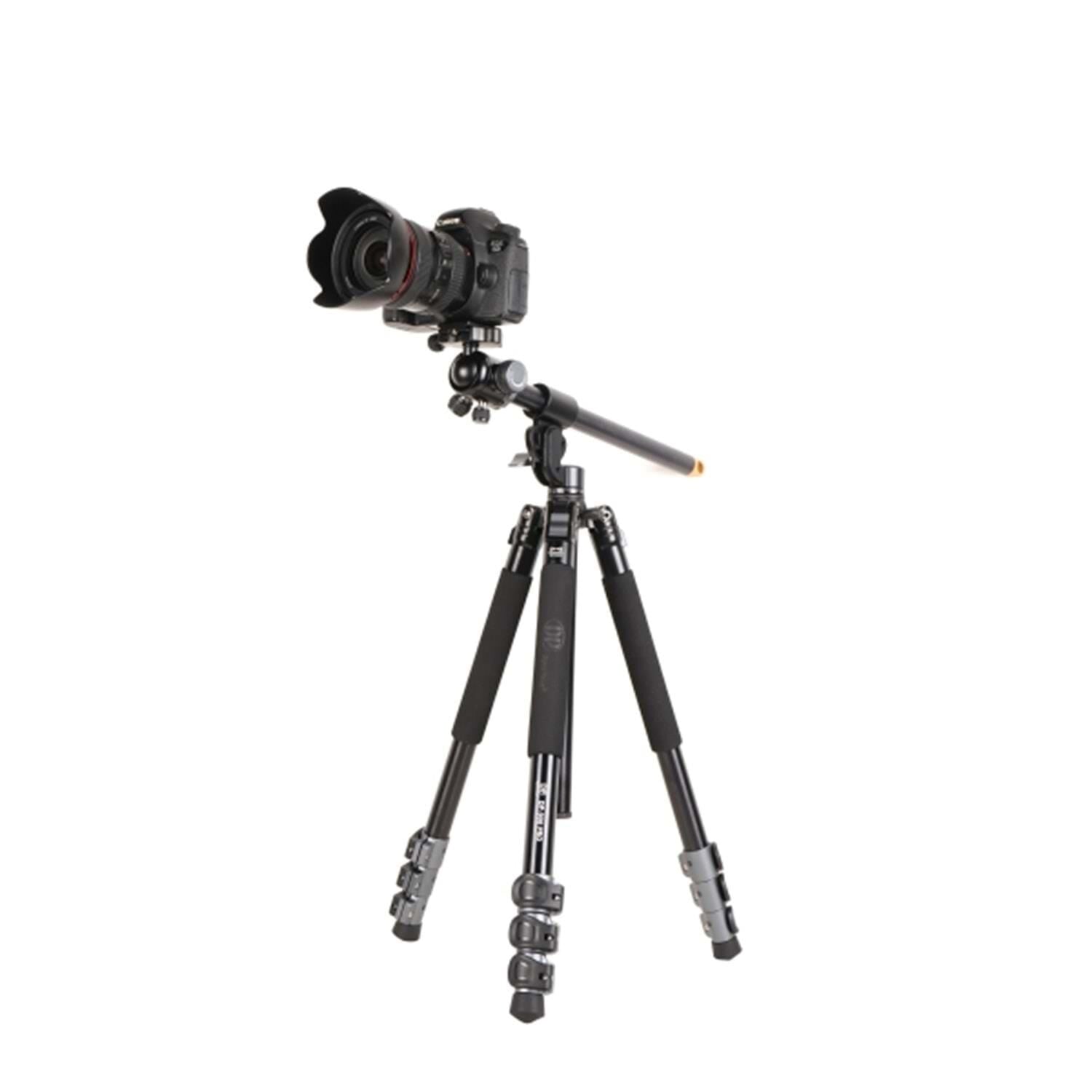 DP-900 PRO Seyahat Tipi Yatay Dikey Makro Fotoğraf Monopod ve Tripod