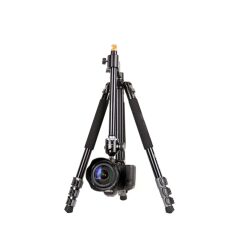 DP-900 PRO Seyahat Tipi Yatay Dikey Makro Fotoğraf Monopod ve Tripod