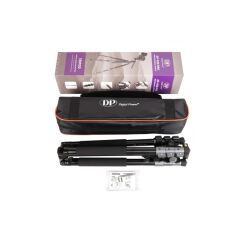 DP-900 PRO Seyahat Tipi Yatay Dikey Makro Fotoğraf Monopod ve Tripod