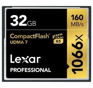 Lexar 32GB 1066X 160MB/s Profesyonel CF Hafıza Kartı