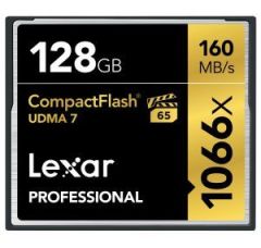 Lexar 128GB 1066X 160MB/s Profesyonel CF Hafıza Kartı