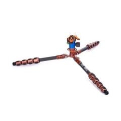 3 Legged Thing Leo 2.0 Carbon Fiber Tripod ve AirHed Pro Lever Kafa (Bronz)