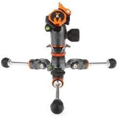 3 Legged Thing Leo 2.0 Carbon Fiber Tripod ve AirHed Pro Lever Kafa (Gri)