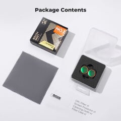 K&F Concept Dji Osmo Pocket 4P İçin Polarize (CPL) Filtre (Plastik )