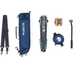 3 Legged Thing Legends Jay Carbon Fiber Levelling Base Tripod ve AirHed Cine Arca Kafa