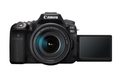Canon EOS 90D 18-135mm IS Nano Kit (Çanta + 32GB Hafıza kartı + Nest NT510 Tripod Hediye)