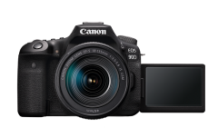 Canon EOS 90D 18-135mm IS Nano Kit (Çanta + 32GB Hafıza kartı + Nest NT510 Tripod Hediye)