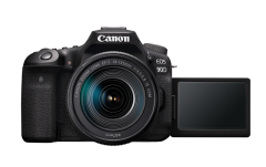 Canon EOS 90D 18-135mm IS Nano Kit (Çanta + 32GB Hafıza kartı + Nest NT510 Tripod Hediye)