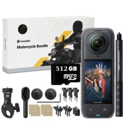 Insta360 X5 360 Derece 8K Aksiyon Kamera Motosiklet Kit (512GB)