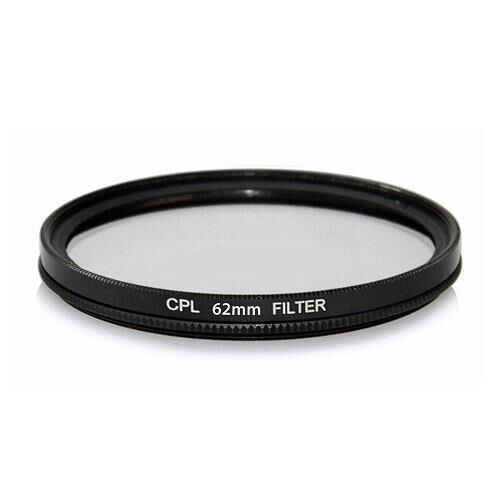Sanger 62mm CPL Polarize Filtre