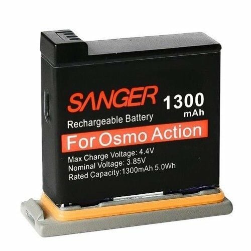 Sanger Dji Osmo Action Uyumlu Batarya