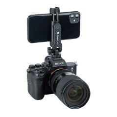 Fotopro SJ-81 Cold Shoe Telefon Klipsi – Hızlı Dönen Yatay/Dikey Bağlantı