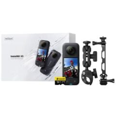 Insta360 X3 360 Kamera Motorcycle Kit (Insta360 128GB Micro SD ile birlikte)