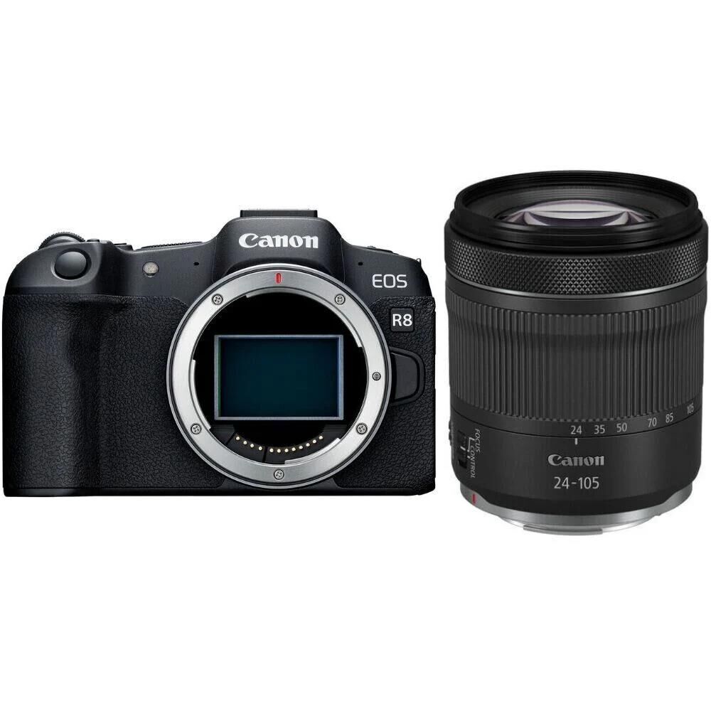 Canon EOS R8 RF 24-105mm f/4-7.1 IS STM Lens Kit