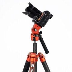 Fotopro X Airfly Video Fiber Karbon Tripod (Turuncu)