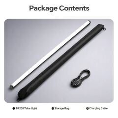 Photoolex B1200 120 cm 38W APP Kontrollü RGB Tube LED Işık - LS-158PL-01