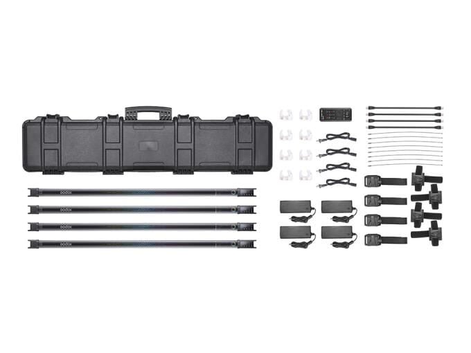 Godox TL120 Dörtlü RGB Tüp Işık Kiti