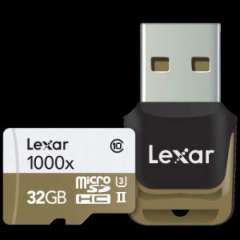 Lexar 32GB UHS-II 1000x microSDHC/SDCX Hafıza Kartı