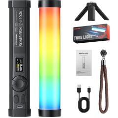 Photoolex B190S RGB LED Tube Light Profesyonel Video ve Fotoğraf Işığı - TF-LS-155LW-PL