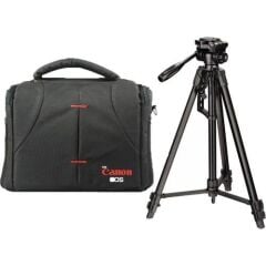 Canon Dslr Fotoğraf Makineleri Için 157CM Tripod + Çanta Kit
