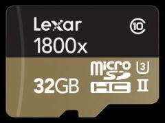 Lexar 32GB UHS-II 1800x microSDHC/SDCX Hafıza Kartı