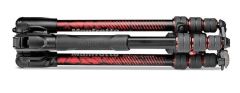 Manfrotto MKBFRTA4-BH BeFree Advanced Twist Lock Tripod Red