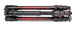 Manfrotto MKBFRTA4-BH BeFree Advanced Twist Lock Tripod Red