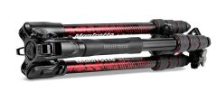 Manfrotto MKBFRTA4-BH BeFree Advanced Twist Lock Tripod Red