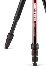 Manfrotto MKBFRTA4-BH BeFree Advanced Twist Lock Tripod Red