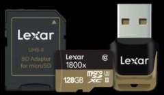 Lexar 128GB UHS-II 1800x microSDHC/SDCX Hafıza Kartı