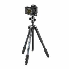 Manfrotto MKELMII4BMB-BH Black Alimünyum Traveller Tripod + Mobil Remote