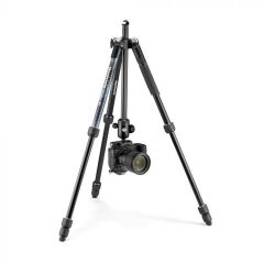 Manfrotto MKELMII4BMB-BH Black Alimünyum Traveller Tripod + Mobil Remote