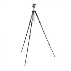 Manfrotto MKELMII4BMB-BH Black Alimünyum Traveller Tripod + Mobil Remote