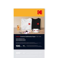 Kodak 100 Gr/m2 20x30(A4)-100 Adet Sublimasyon Transfer Kağıdı