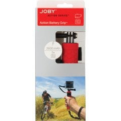 Joby Action Battery Grip (Siyah/Kırmızı)