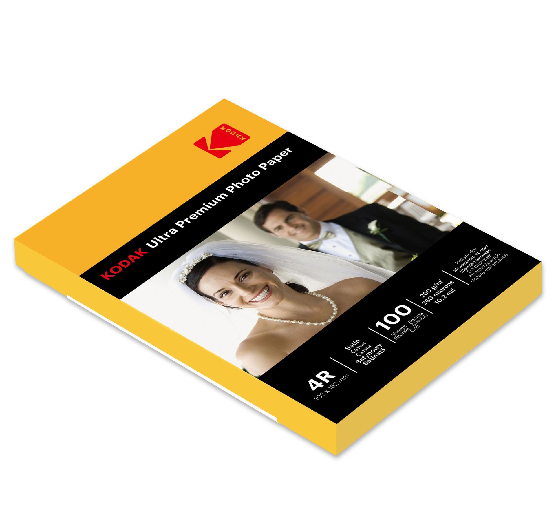 Kodak 260 Gr/m2 10X15(4R)-100 Adet Mat Fotoğraf Kağıdı