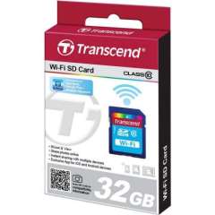 Transcend 32GB Wi-Fi Hafıza Kartı (Kart Okuyucu Hediyeli)