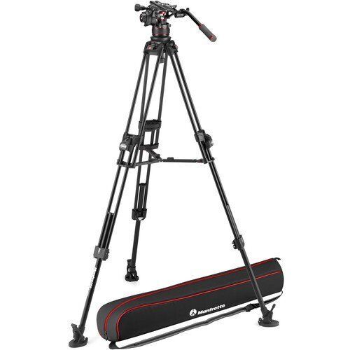 Manfrotto MVK612TWINFA Nitrotech 612 series with 645 Fast Twin Aluminum Tripod