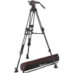 Manfrotto MVK612TWINFA Nitrotech 612 series with 645 Fast Twin Aluminum Tripod