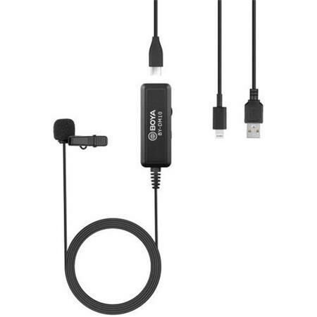 Boya BY-DM10UC PC Type-c Telefon Yaka Mikrofonu