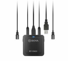 Boya BY-DM20 Dijital Pc Telefon Yaka Mikrofonu Kit