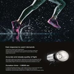 Fomex G-600 w/s Studio Flash 1/8000sn