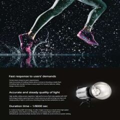 Fomex G-600 w/s Studio Flash 1/8000sn