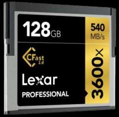 Lexar 128GB Professional 3600x CFast 2.0 Hafıza Kart