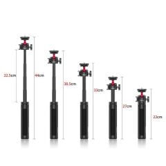 Ulanzi MT-16 Uzayabilen Top Kafa Vlog Tripod