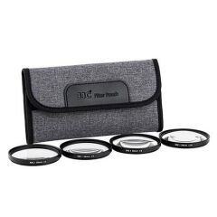 JJC 77mm Çantalı Close Up Macro Filtre Seti (+2, +4, +8, +10)