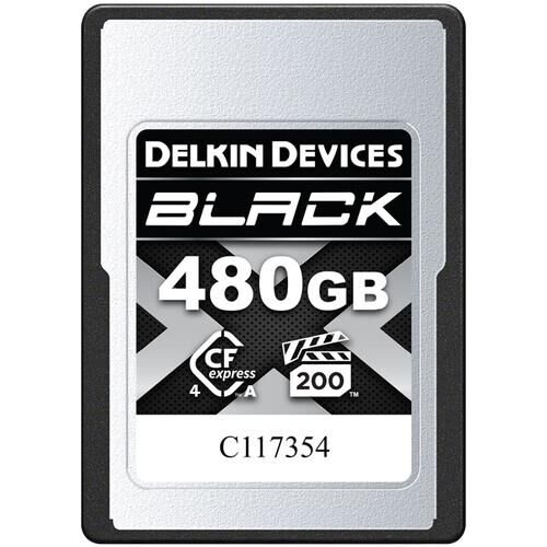 Delkin Devices 480GB BLACK CFexpress Type A 4.0 Hafıza Kartı