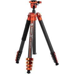 Fotopro X-AIRFLY Karbon Fiber Tripod - Turuncu