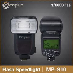 MCOPLUS MCO-910 FLAŞ NİKON FOTOĞRAF MAKİNELERİ İÇİN 1/8000 DESTEKLER